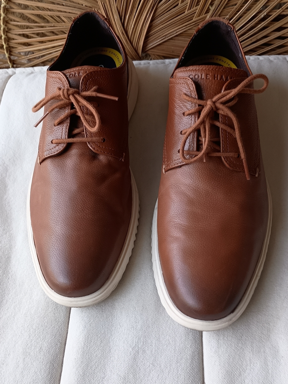 Cole Haan Grand  Men’s Brown Leather Derby Sneakers_11